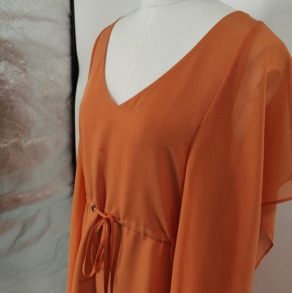 Bebe | chiffon mini dress - Picture 3 of 6